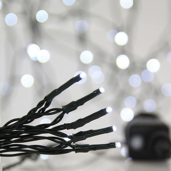 ΣΕΙΡΑ, 700 LED 3mm, 31V ΜΕΤΑΣΧΗΜΑΤΙΣΤΗ, 8 ΠΡΟΓΡΑΜΜΑΤΑ & ΜΝΗΜΗ, ΠΡΑΣΙΝΟ PVC ΚΑΛΩΔΙΟ, ΛΕΥΚΟ LED, ΑΝΑ 5cm, ΠΡΟΕΚΤΑΣΗ ΠΑΡΟΧΗΣ 3m, ΙΡ44 Eurolamp 600-13460