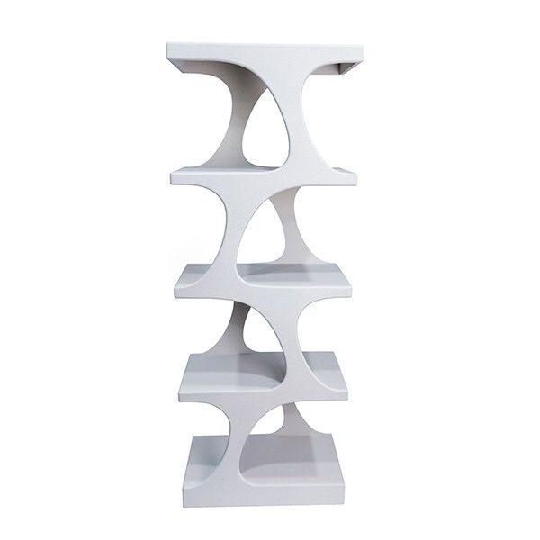 ΡΑΦΙΕΡΑ MDF ΛΕΥΚΗ 60x34x161cm Eurolamp 810-00281