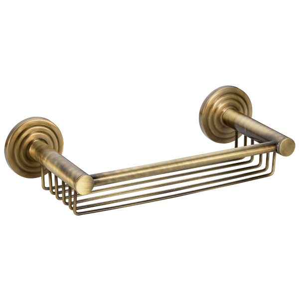 Σπογγοθήκη δύο ροζέτες Ρετρό Μπρονζέ Verdi Brass 3082766 