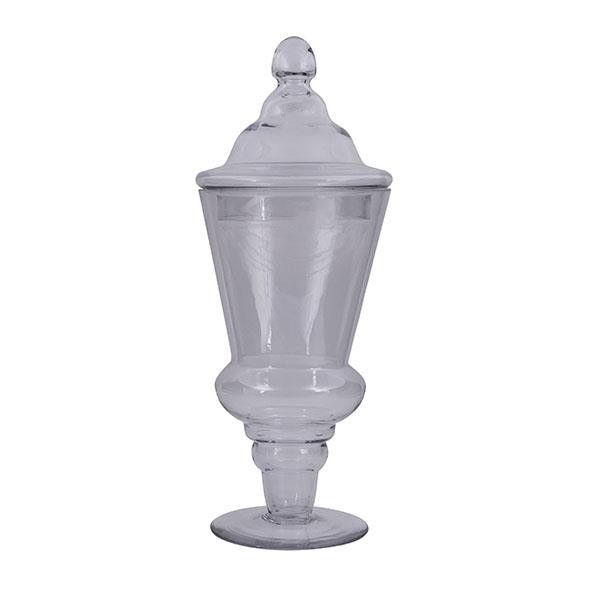 ΦΟΝΤΑΝΙΕΡΑ ΓΥΑΛΙΝΗ ΔΙΑΦΑΝΗ 20.4x20.4x38.5cm Eurolamp 819-01471