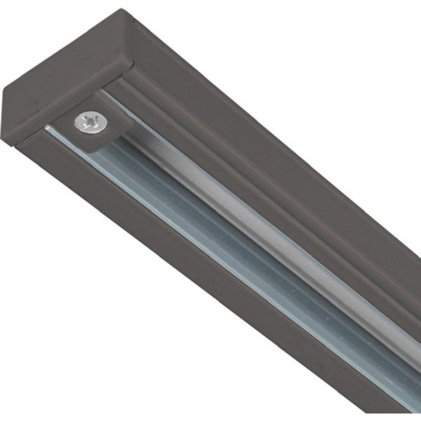 ΡΑΓΑ UNIVERSAL 2 ΓΡΑΜΜΩΝ 3m ΜΑΥΡΗ Eurolamp 145-59031