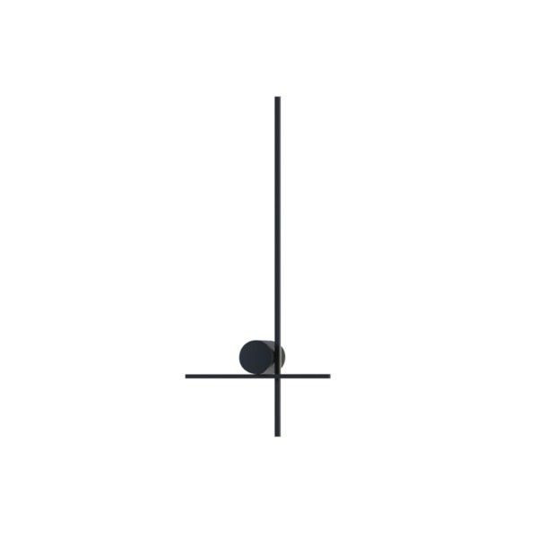 ΑΠΛΙΚΑ TOIXOY ΜΕΤΑΛΛΟ-ΑΚΡΥΛΙΚΟ LED 12W 840Lm 3000K 600X260X60mm ΑΡΙΣΤΕΡΗ ΜΑΥΡΟ ARTE ILLUMINA CLIO Eurolamp 144-58029