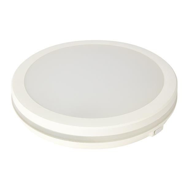 ΠΛΑΦΟΝΙΕΡΑ ΠΛΑΣΤΙΚΟ LED 40W 3600Lm 3CCT(3000-4000-6000K) Φ400X59mm ΛΕΥΚΟ ARTE ILLUMINA OBEN Eurolamp 144-51031
