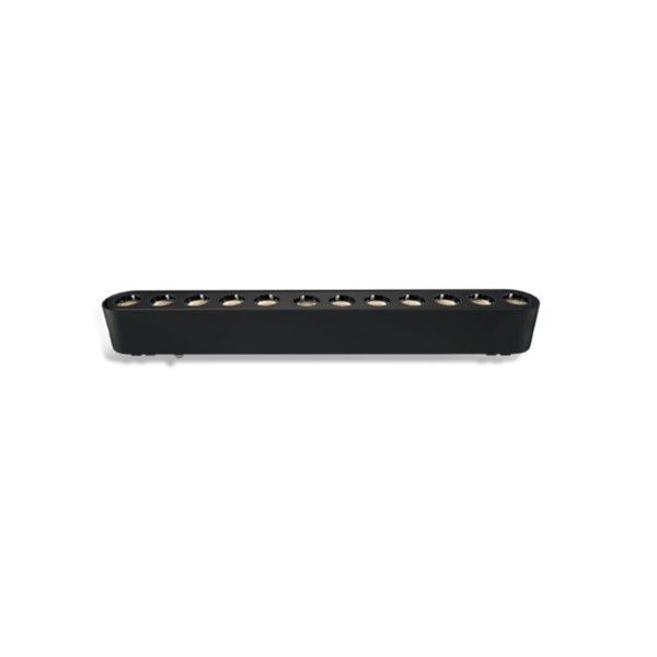 ΦΩΤΙΣΤΙΚΟ ΜΑΥΡΟ ΜΑΓΝΗΤΙΚΗΣ ΡΑΓΑΣ ULTRA SLIM 12W 3CCT 222xW25xH27.5mm 36⁰ Eurolamp 145-59526