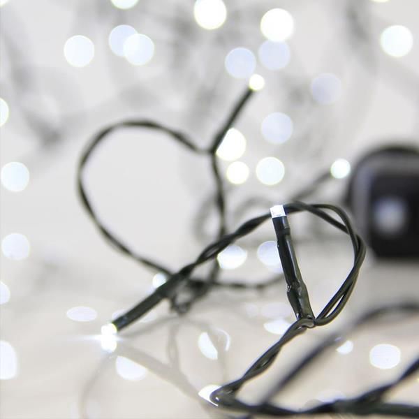 ΣΕΙΡΑ, 400 LED 3mm, 31V ΜΕΤΑΣΧΗΜΑΤΙΣΤΗ, 8 ΠΡΟΓΡΑΜΜΑΤΑ & ΜΝΗΜΗ, ΠΡΑΣΙΝΟ PVC ΚΑΛΩΔΙΟ, ΛΕΥΚΟ LED ΑΝΑ 5cm, ΠΡΟΕΚΤΑΣΗ ΠΑΡΟΧΗΣ 3m, ΙΡ44 Eurolamp 600-11550