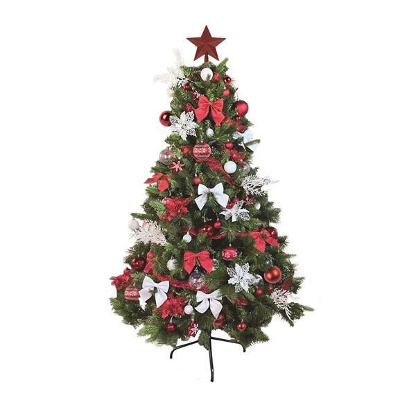 ΣΤΟΛΙΣΜΟΣ ΔΕΝΤΡΟΥ, ΚΟΚΚΙΝΟ ΛΕΥΚΟ, ΣΕΤ 120ΤΜΧ Eurolamp 600-46555