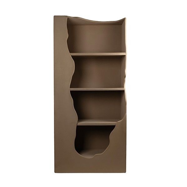 ΡΑΦΙΕΡΑ MDF ΕΚΡΟΥ 82x35.5x180cm Eurolamp 810-00235