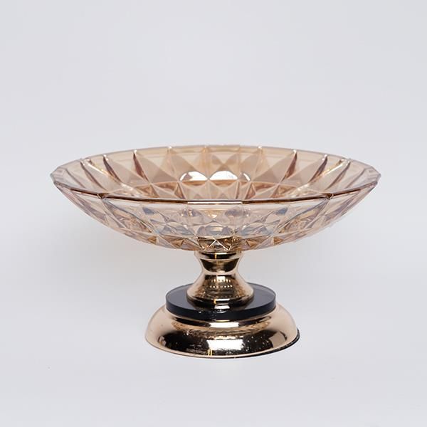 ΜΠΩΛ ΜΕΤΑΛΛΙΚΟ - ΓΥΑΛΙΝΟ ΧΡΥΣΟ 29.5x16cm Eurolamp 754-11023