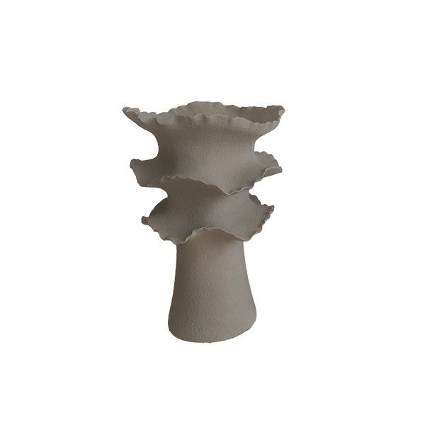 ΒΑΖΟ ΚΕΡΑΜΙΚΟ ΜΠΕΖ 29x29x38cm Eurolamp 819-01838