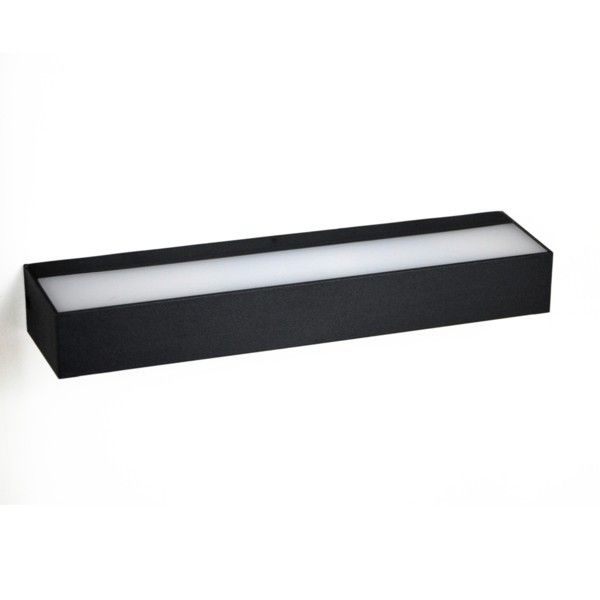 ΦΩΤΙΣΤΙΚΟ ΤΟΙΧΟΥ LED UP-DOWN ΠΛΑΣΤΙΚΟ 16W 986Lm 3CCT (3000-4000-6500K) 331x46x83mm IP65 ΜΑΥΡΟ ARTE ILLUMINA Eurolamp 145-52134