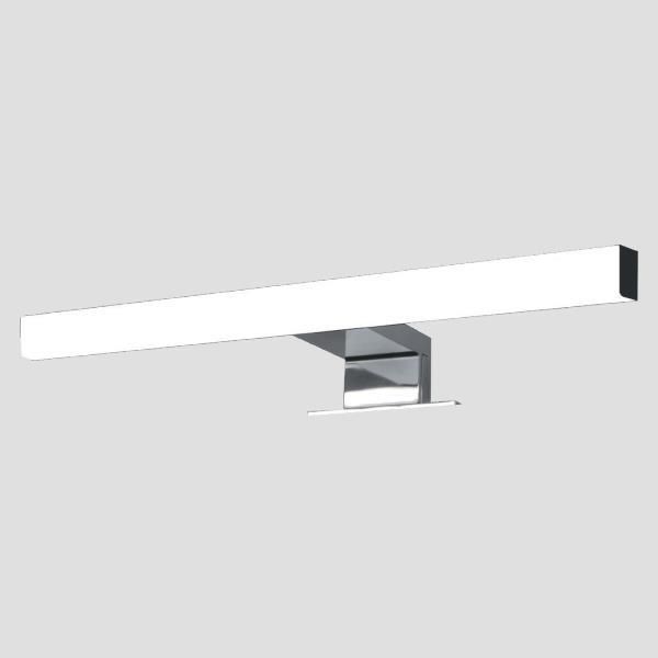 ΦΩΤΙΣΤΙΚΟ ΜΠΑΝΙΟΥ ΠΛΑΣΤΙΚΟ LED 7W 650Lm 4000Κ 500X103X40 ΑΣΗΜΙ (2τρόποι στήριξης) ARTE ILLUMINA DIPLO Eurolamp 144-80501