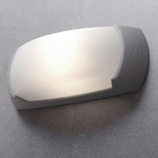 FUMAGALLI FRANCY-OP ΑΠΛΙΚΑ ΤΟΙΧΟΥ 1ΧΕ27 300X130mm ΓΚΡΙ ΟΠΑΛ Eurolamp 145-26176