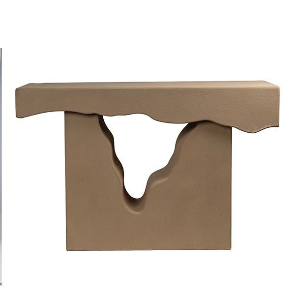 ΚΟΝΣΟΛΑ MDF ΕΚΡΟΥ 120x36x81cm Eurolamp 810-00236
