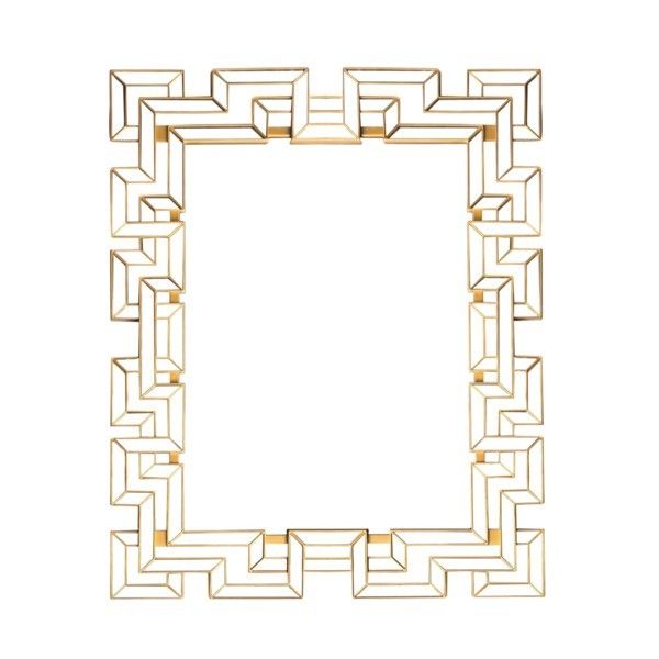 ΚΑΘΡΕΦΤΗΣ ΠΛΑΣΤΙΚΟΣ ΧΡΥΣΟΣ 58x3.8x75cm Eurolamp 811-20029