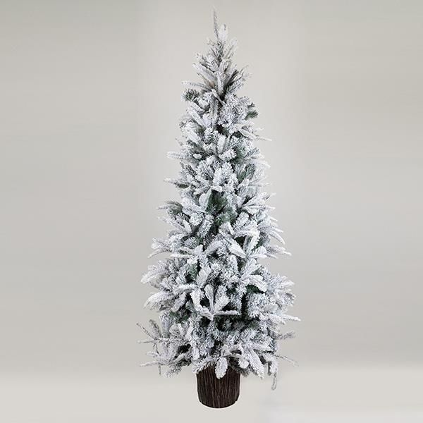 ΔΕΝΤΡΟ ΕΛΑΤΟ ΧΙΟΝΙΣΜΕΝΟ, ΕΛΒΕΤΙΑ, ΜΕ ΞΥΛΙΝΟ ΚΟΡΜΟ ΣΤΗ ΒΑΣΗ, 210cm Eurolamp 600-30646