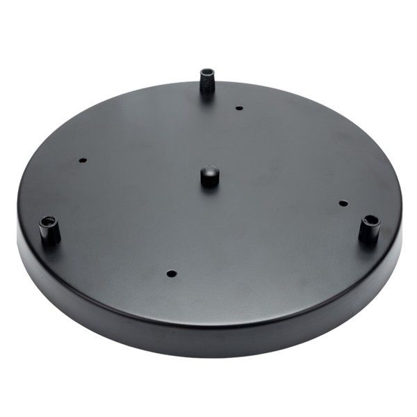 ΡΟΖΕΤΑ ΓΙΑ ΓΥΨΙΝΑ ΦΩΤΙΣΤΙΚΑ ΜΑΥΡΗ Φ30CM ARTE ILLUMINA Eurolamp 144-90327