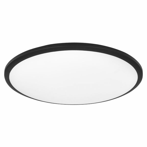 ΠΛΑΦΟΝΙΕΡΑ ΟΡΟΦΗΣ LED 36W 4000Κ ΜΑΥΡΗ ΣΤΡΟΓΓΥΛΗ ΣΤΕΓΑΝΗ Spotlight 3322