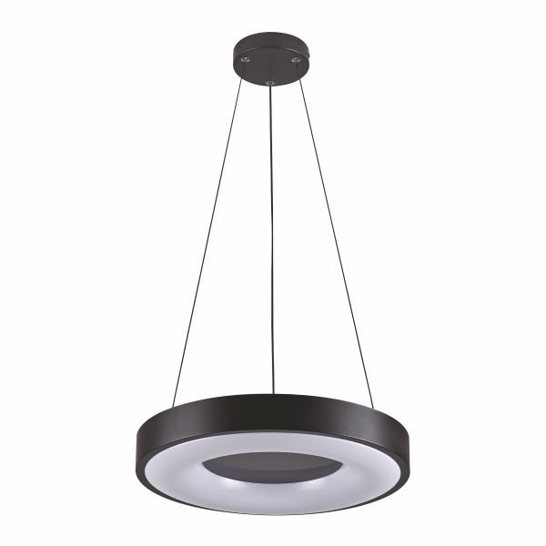 ΠΛΑΦΟΝΙΕΡΑ/ΚΡΕΜΑΣΤΟ  LED CCT 28W 3000K | 4000K | 6000K ΜΑΥΡΟ Spotlight 3339