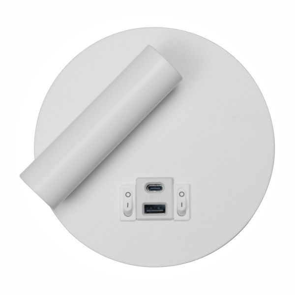 ΑΠΛΙΚΑ ΚΡΕΒΑΤΙΟΥ LED ΡΥΘΜΙΖΟΜΕΝΗ ΛΕΥΚΗ 3W Spotlight 4013