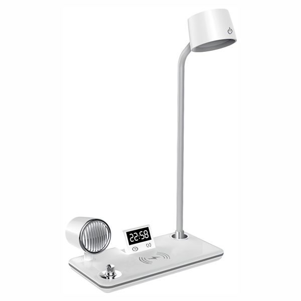 ΦΩΤΙΣΤΙΚΟ LED ΓΡΑΦΕΙΟΥ ΜΕ HXEIO BLUETOOTH KAI ΒΑΣΗ ΑΣΥΡΜΑΤΗΣ ΦΟΡΤΙΣΗΣ CCT Spotlight 6063