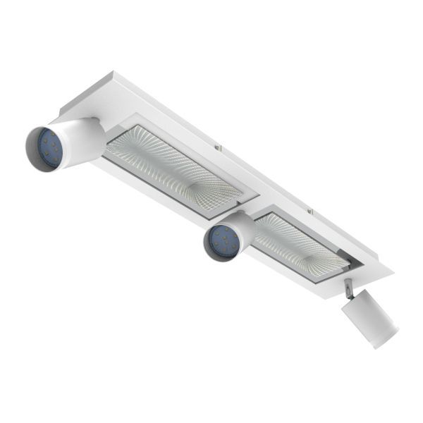 ΠΛΑΦΟΝΙΕΡΑ 13W 3000K+GU10 ΛΕΥΚΟ Spotlight 6994