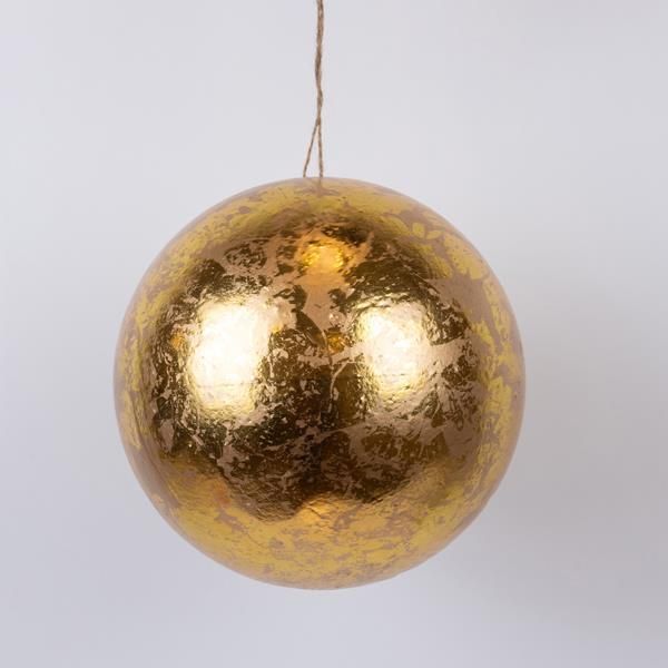 ΜΠΑΛΑ, ΜΕΤΑΛΛΙΚΟ ΧΡΥΣΟ, 30cm Eurolamp 600-46123