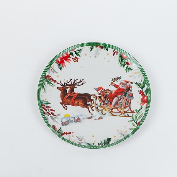 ΠΙΑΤΕΛΑ ΜΕ ΧΡΙΣΤΟΥΓΕΝΝΙΑΤΙΚΗ ΠΑΡΑΣΤΑΣΗ, 20cm Eurolamp 600-46503