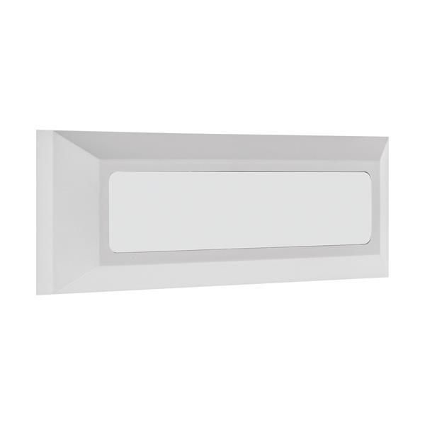 ΦΩΤΙΣΤΙΚΟ ΤΟΙΧΟΥ SLIM LED 4W IP65 230V 3CCT 230X80mm  PRO ΛΕΥΚΟ ARTE ILLUMINA Eurolamp 145-52070