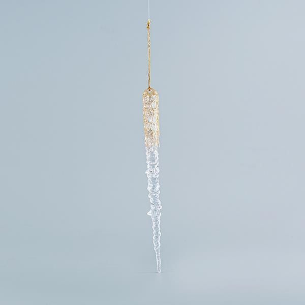ΣΤΑΛΑΚΤΙΚΤΗΣ ΑΚΡΥΛΙΚΟΣ, ΜΕ ΣΑΜΠΑΝΙ GLITTER, 1,7x23cm Eurolamp 600-44626