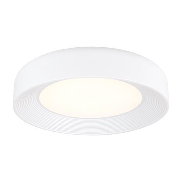 ΠΛΑΦΟΝΙΕΡΑ ΜΕΤΑΛΛΟ-ΑΚΡΥΛΙΚΟ LED 40W 3042Lm 3000K Φ500X100mm ΛΕΥΚΟ ARTE ILLUMINA UPON Eurolamp 144-51046