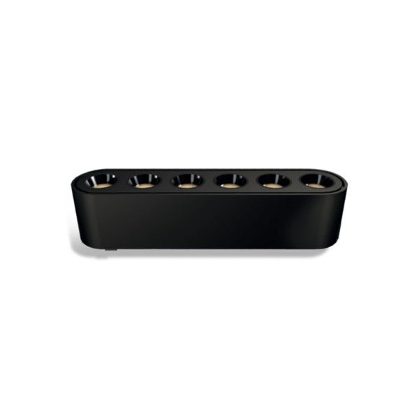 ΦΩΤΙΣΤΙΚΟ ΜΑΥΡΟ ΜΑΓΝΗΤΙΚΗΣ ΡΑΓΑΣ ULTRA SLIM 6W 3CCT 114.5x25x27.5mm 36⁰ Eurolamp 145-59525