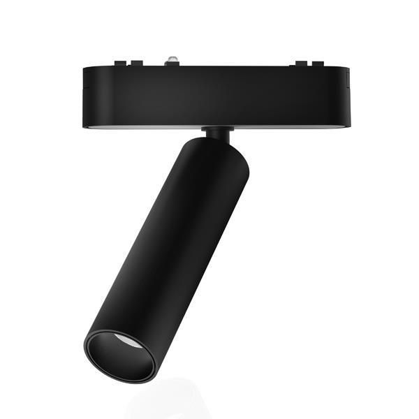 ΣΠΟΤ ΜΑΓΝΗΤΙΚΗΣ ΡΑΓΑΣ ULTRA SLIM ΜΑΥΡΟ 7W 3CCT Eurolamp 145-59504