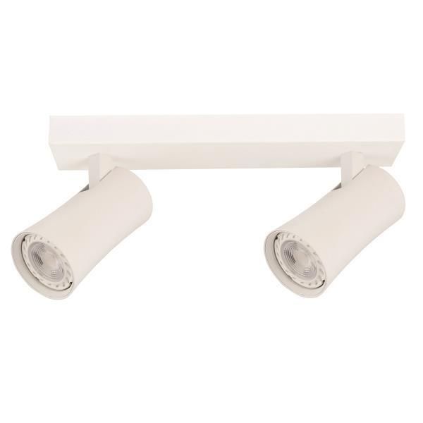 ΣΠΟΤ ΟΡΟΦΗΣ ΔΙΠΛΟ GU10 S1901 ΛΕΥΚΟ ARTE ILLUMINA Eurolamp 144-60007