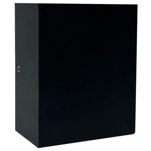 ΑΠΛΙΚΑ ΤΟΙΧΟΥ ΑΛΟΥΜΙΝΙΟΥ UP -DOWN 6W 240Lm 3000K 88x70x42mm IP54 ΜΑΥΡΗ ARTE ILLUMINA Eurolamp 145-20272
