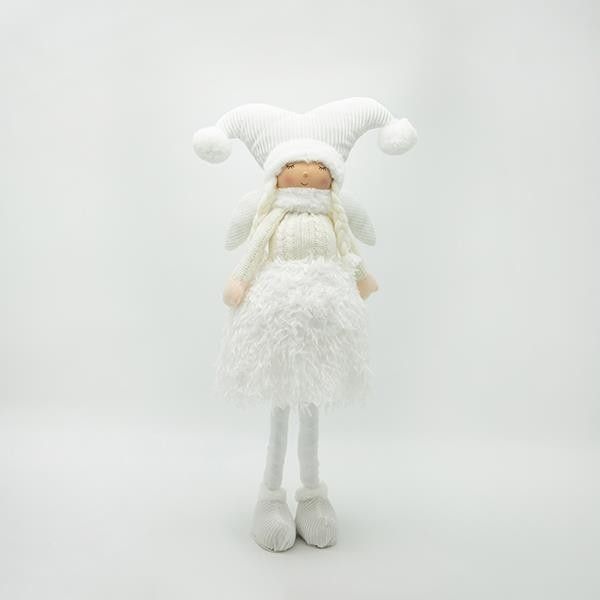 ΚΟΡΙΤΣΑΚΙ ΜΕ ΛΕΥΚΑ ΡΟΥΧΑ ΚΑΙ ΦΩΤΙΖΟΜΕΝΗ ΦΟΥΣΤΑ, 63cm Eurolamp 600-46641