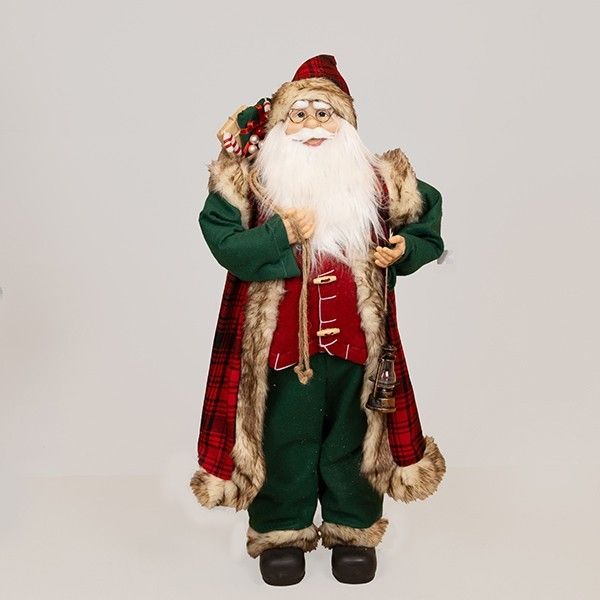 ΑΗ ΒΑΣΙΛΗΣ ΜΕ ΚΟΚΚΙΝΗ ΚΑΡΟ ΚΑΠΑ, 90cm Eurolamp 600-47111