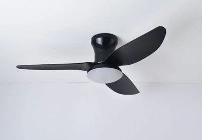 SE LED F100 WINDY BLACK FAN 30W SMART WITH CONTROL 100x100x50cm 3000k-6500k 85-265V 2 YEARS WAR HOMELIGHTING 77-50630
