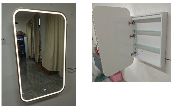 ΚΑΘΡΕΦΤΗΣ ΜΕ ΝΤΟΥΛΑΠΙ 45,4x90,4 LUMINOR L3384