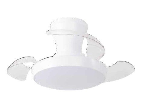 it-Lighting CLARK Ανεμιστήρας Οροφής με LED 24W, DC Μοτέρ & Smart App - Total White 102001110