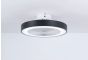 SE LED F50 MARCO BLACK FAN 30W SMART WITH CONTROL 50X50X20cm 3000k-6500k 85-265V 2 YEARS WARRAN HOMELIGHTING 77-50621