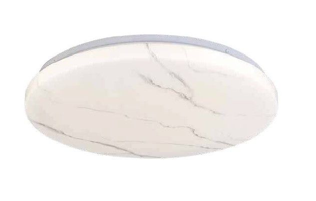 InLight Πλαφονιέρα οροφής LED 36W 4cct από λευκό ακρυλικό D:50cm 42050-Α-Λευκό