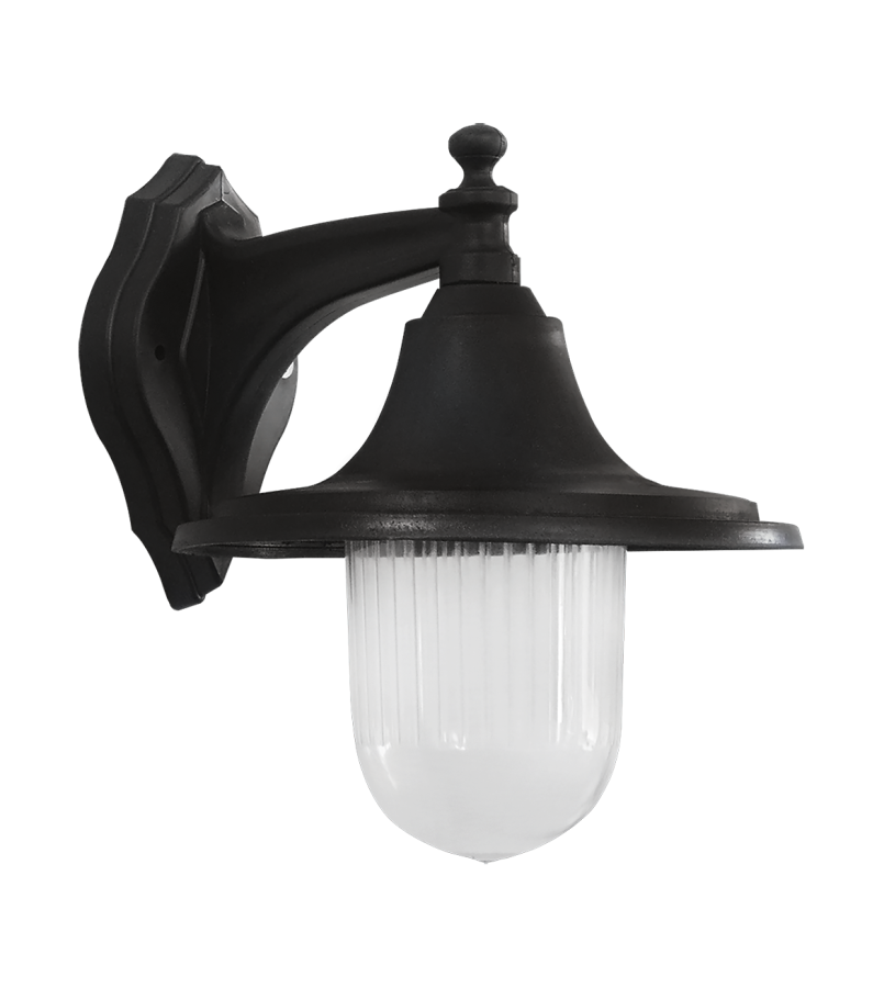 Απλίκα επιτοίχια  LP-730AN BLACK Heronia 07-1263