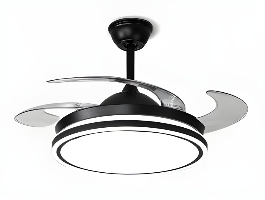 SE LED 36 FAMA BLACK FAN 105x35cm 36W IP20  3CCT WITH MEMORY 2 YEARS WARRANTY HOMELIGHTING 77-50618