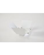 ZUMO-AOF-30W-WH-3PH ZUMO 30W ACCESSORY OF FINS WHITE 3PHASE 10x10x12cm hole size:76mm HOMELIGHTING 77-9126