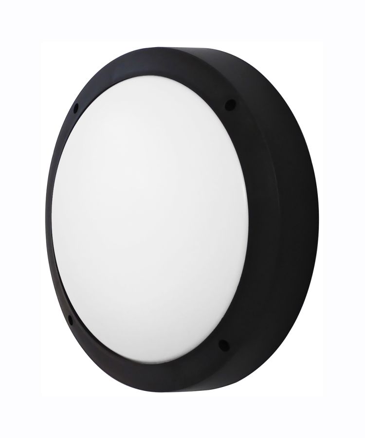 Φωτιστικό πλαφόν οροφής/τοίχου SLP-40Α BLACK Heronia 13-0086