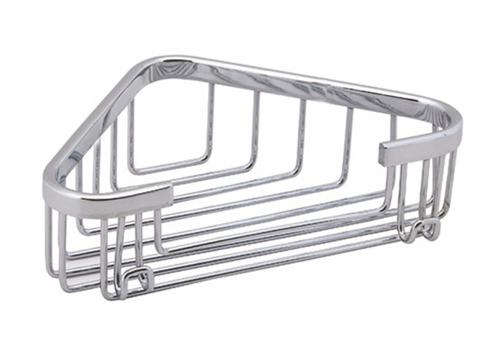 Σπογγοθήκη Γωνιακή Χρώμιο Bronze Art Σπογγοθήκες MH02-19-10