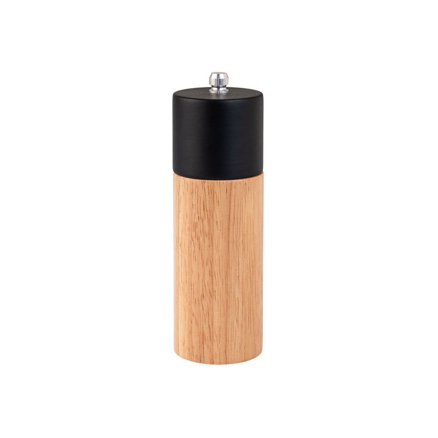 Μύλος για Αλάτι-Πιπέρι 5x16cm Μαύρος Estia Home Art Bamboo Essentials 01-12908