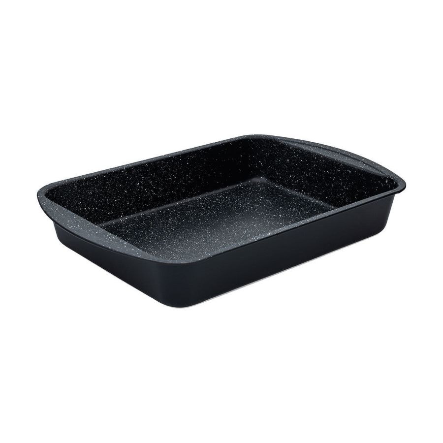 Ταψί Ορθογώνιο 45x30x7cm 6lt Αντικολλητικό Ανθρακούχου Χάλυβα Estia Home Art Magma 01-7256