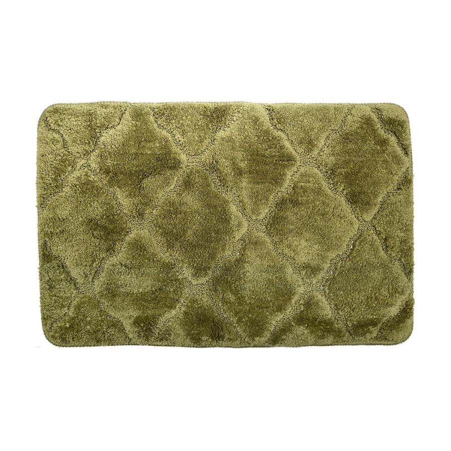 Ταπέτο Μπάνιου 70x45cm Microfiber Αντιολισθητικό Λαδί Estia Home Art Olive Series 02-14896