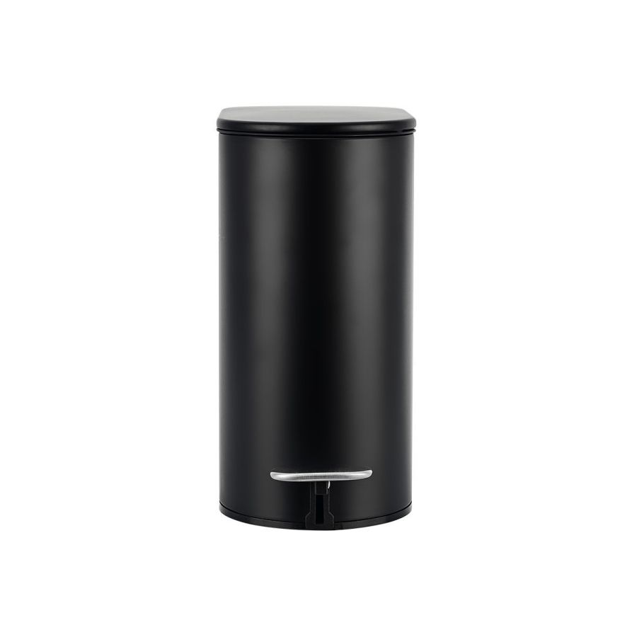 Κάδος Απορριμμάτων Χαρτοδοχείο με Πεντάλ Slim Soft Close 5lt Μαύρο Ματ Estia Home Art 02-5566 